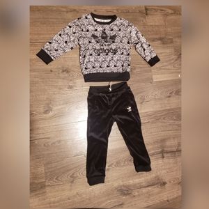 Adidas Velour sweatsuit